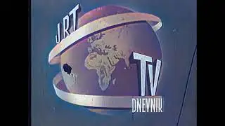 JRT Dnevnik (Now RTS Dnevnik) 1958-1965 News intro colourized by AI