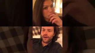 20180106 Gen's Instagram livestream with Jared Padalecki