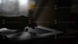 programmer from behind and programming code on computer monitor programming code is my own property