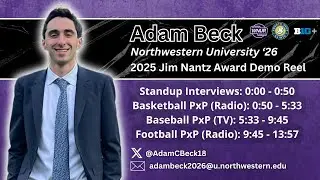 Adam Beck 2025 Jim Nantz Award Reel
