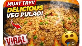 10 Min Easy Veg Pulao Recipes in Cooker |How To Make Veg Pulao|