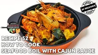 HOW TO COOK SEAFOOD BOIL WITH CAJUN SAUCE | KUSINA EVERYDAY - RECIPE 52