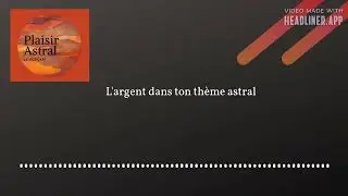 L'argent dans ton thème astral