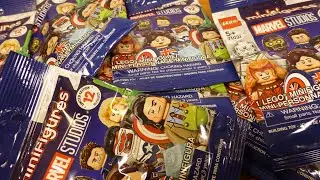 Opening 11 Lego Marvel Studios CMF Blind Bags