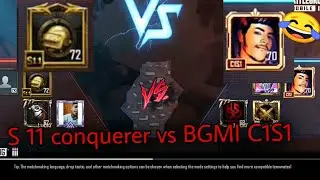 S11 conquerer vs BGMI C1S1 player in tdm| #Dynamo#ruppo#carryminaty#carryislive