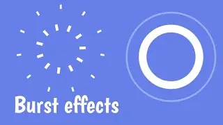 Alight Motion tutorial Burst effect