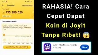Cara Nuyul Joyit Terbaru | Cara Cepat Nuyul Koin Di Joyit