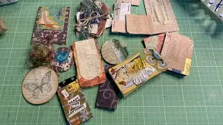 Altered Paper Clips Five Ways - Use Your Scraps And Masterboards