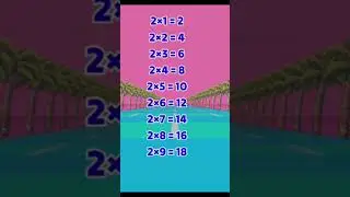 table 2 4 6, One two three, learn to counting,123 Numbers, 1 to 100 counting