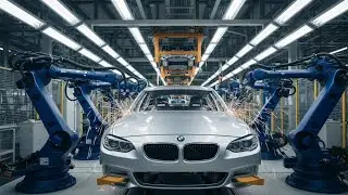 Inside the BMW Factory: Robots Building Cars at Insane Speed