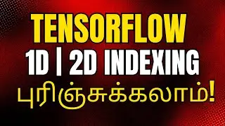 Tensorflow Tutorial Tamil | Tensorflow in Tamil for beginners #10