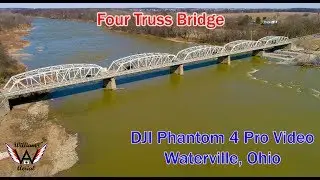 DJI Phantom 4 Pro Plus at Waterville Ohio For Bridge Progress 031618
