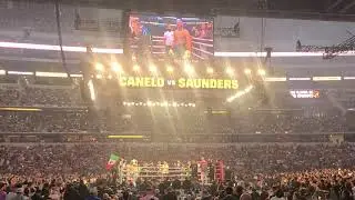 Canelo vs Saunders Ring Intros
