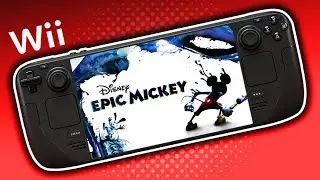Epic Mickey - Steam Deck OLED Wii Emulation
