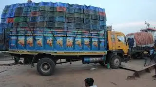 Bangladesh Biggest Ferry Ghat Paturia | Ferry Services Bangladesh | Ferry Ghat Moving Part-09