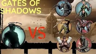 Shadow Fight 2 | Completing GATES OF SHADOWS | Beginning of Interlude #subscribe