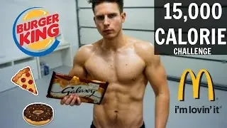 15,000 CALORIE CHALLENGE | EPIC Cheat Day | Man Vs Food