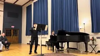 Beethoven Sonata for Piano and Violin, op 12, no 3, 3rd mvmt - Stein Chamber Music Festival