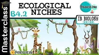 (B4.2) - Ecological Niches - IB Biology (SL/HL)