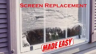 Window Screen Replacement