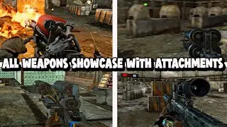 ALL WEAPONS SHOWCASE/WITH BEST ATTACHMENTS - METRO LAST LIGHT REDUX