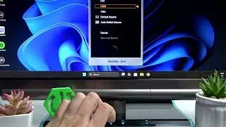 HP X2301 &mdash; Как вручную выбрать источник входного сигнала