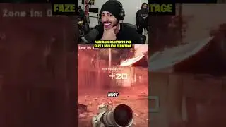 Реакция FaZe Rain на монтаж FaZe 1 MILLION