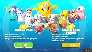 Buying NEW Fall Guys SEASON 3 Battle Pass