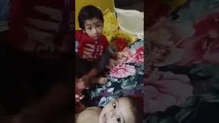 macchar ko Maro chalo.. macchar ne kat liya #bittu #ytshorts #viralvideo #cutebabies #cutebaby