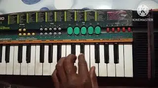 Ankhiya me kawan Jadu churake tu rakh le badu ||#bhojpuri #casio#music #pianotutorial 