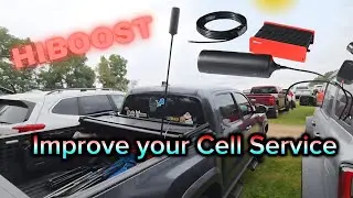 Improve cell service with a cell phone booster. 