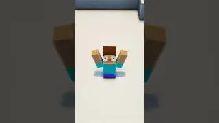Steve Gets Stuck In Powdered Snow #shorts #minecraftshorts #minecraftanimation #minecraft