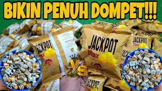 VIRAL!!! HADIAH UANGNYA SAMPE GAK TERHITUNG!!! UNBOXING CIKI JACKPOT MAX OFFLINE vs ONLINE