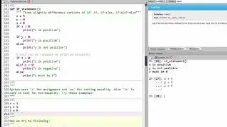 Using the if statement - Python Programming: A Concise Introduction