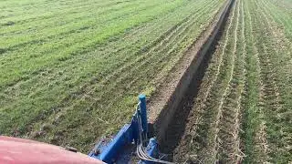 Yanmar YT5113 making rice paddies line