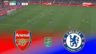 🔴LIVE : Arsenal vs Chelsea - EFL Carabao Cup 2025/26 Full Match | Pes 21 Gameplay Simulation