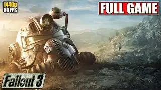 Fallout 3 Full Gameplay Walkthrough [All DLCs - 2K PC Longplay Playthrough] No Commentary