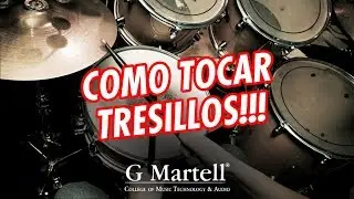 Clases de batería - Cómo tocar triplets (tresillos) | Capsula G Martell