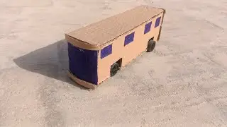 How to make cardboard bus at home #easy #toys #ideas #bus #awesome