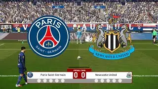 PSG vs Newcastle : Penalties