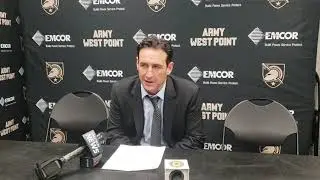 Army Coach Jimmy Allen Comments Post 67-61 Win over Holy Cross.