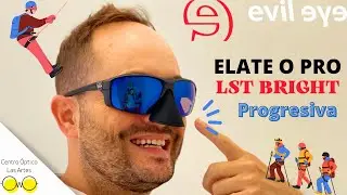 Gafas Evil Eye ELATE O PRO graduadas PROGRESIVAS y con lentes LST fotocromáticas 2-4 || LAS ARTES