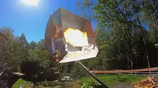 Extreme BBQ solar power