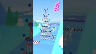 Cheerleader Run 3D || android IOS #shorts #gameplay