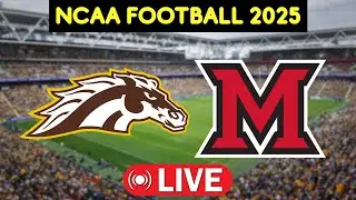 🔴 Western Michigan Broncos vs Miami RedHawks | EN VIVO NCAA College Football | Live Score