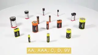 AA, AAA, C, D, 9V Battery Cell