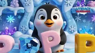 P Is for Penguin 🐧 | Literacy Mukbang&trade; | Alphabet Fun for Kids