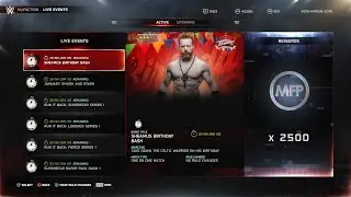 WWE 2K25: MyFaction: Live Event - Sheamus Birthday Bash