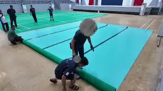 Method to Keep Portable Badminton Court Mat&hellip;.