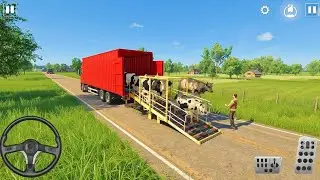 Animal Truck Transport Simulator | Big Cow Loading Mission 🐄 | Farming Game 2026